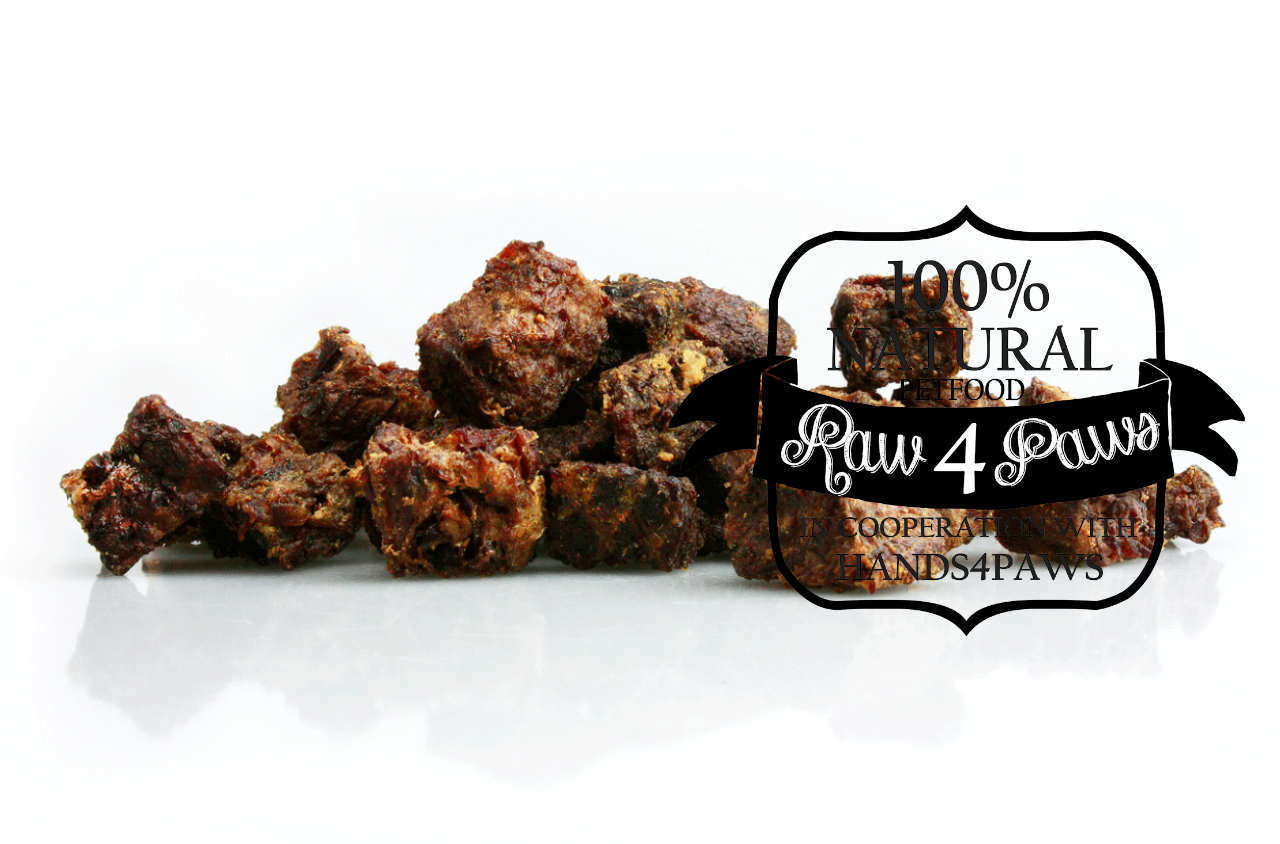 RAW4PAWS TRAININGSNACK KONIJN 150GR