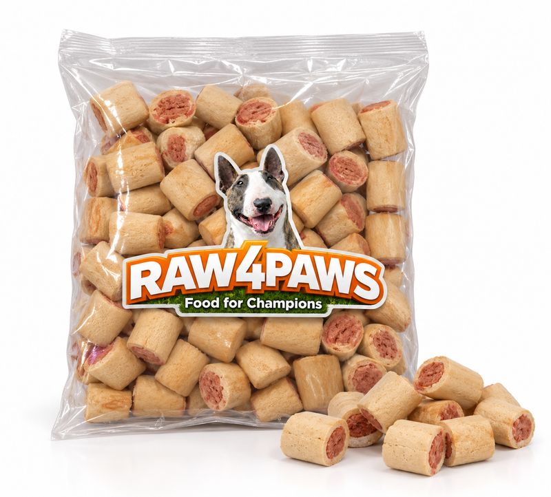 RAW4PAWS MERGKOEKJES ZALM 500gr