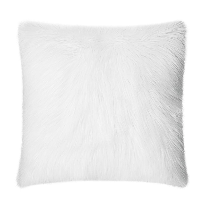 Throw Pillow -  Arctic Fox, White