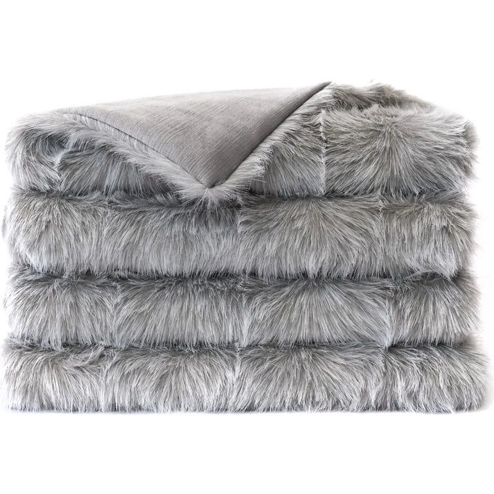 Ermelo Throw, Color: Dove, Size: 52×62