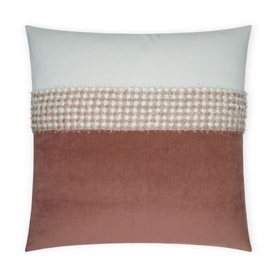 Throw Pillow -  Fuzzy, Rose