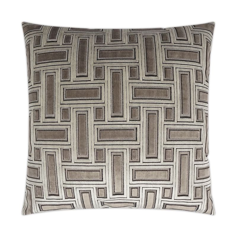 Throw Pillow -  Brix, Truffle