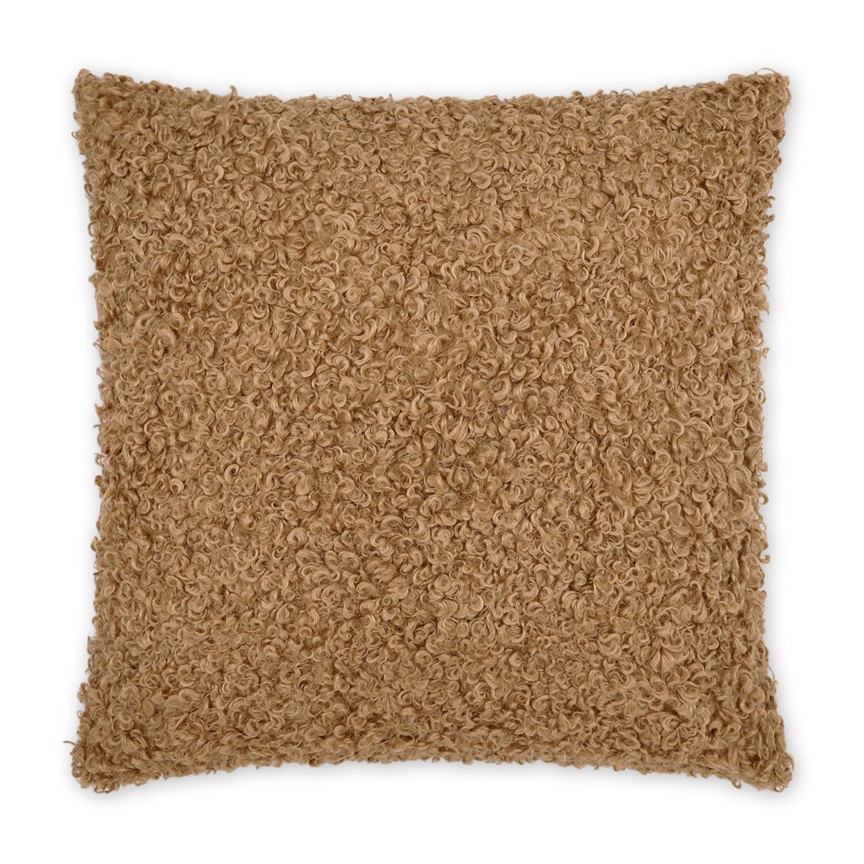 Throw Pillow -  Lambsy, Camel, Size: 22X22