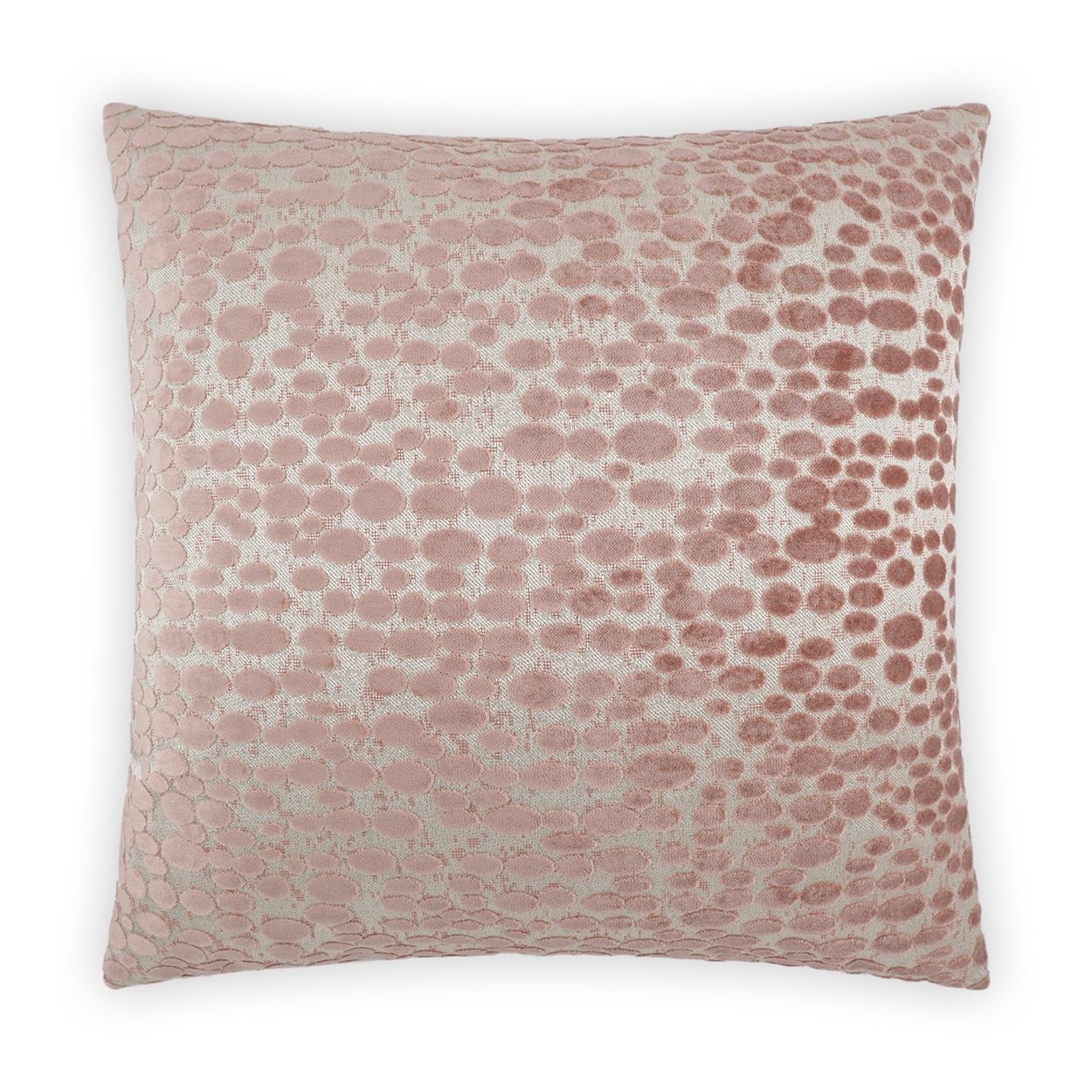 Throw Pillow -  Markle, Blush, Size: 22X22