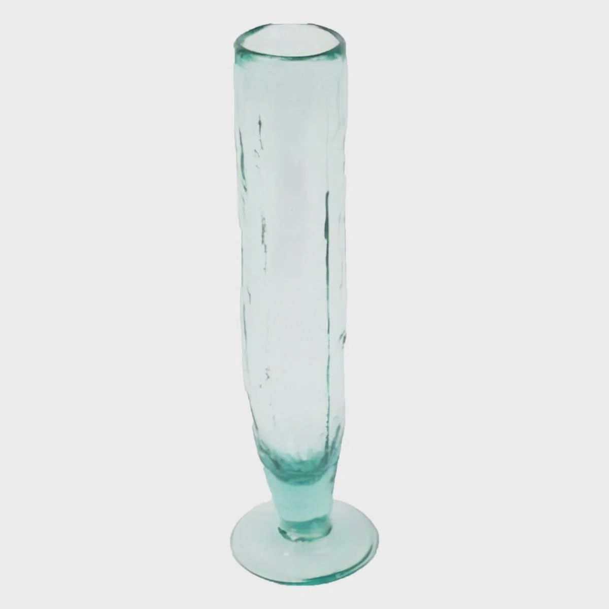 Tall Recycled Champagne Flutes, Set of 2