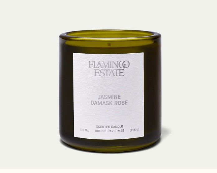 Flamingo Estate Candle, Scent: Night Blooming Jasmine &amp; Damask Rose