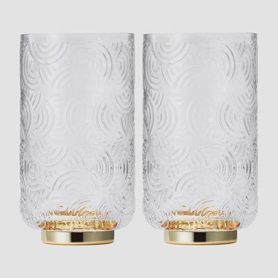 Gatsby Highball Drinking Glass, Set of 2