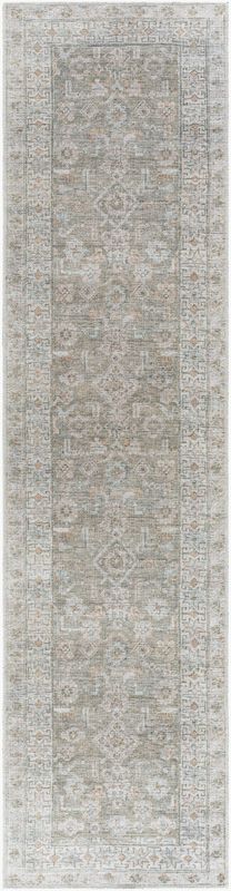 Darling Machine Washable Runner, Olive