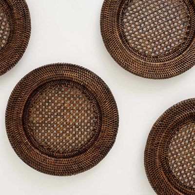 Rattan Charger, Single