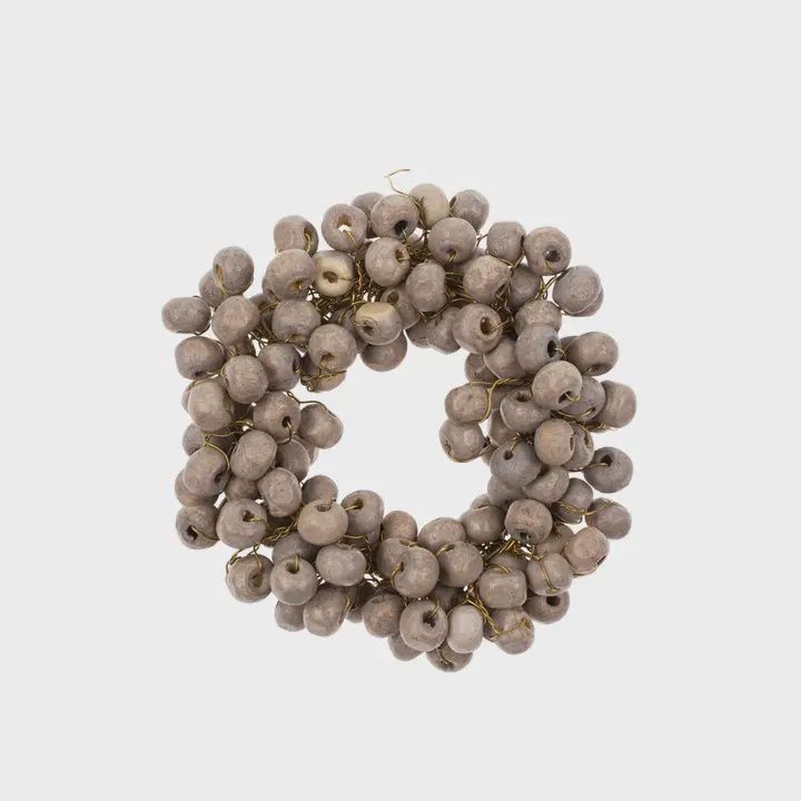 Beaded Berry Napkin Rings, Set of 4
