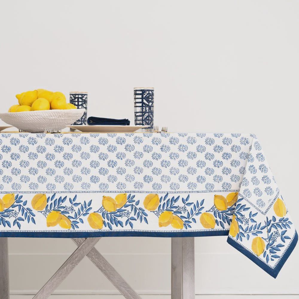 Tablecloth, Pattern: Lemon Vine
