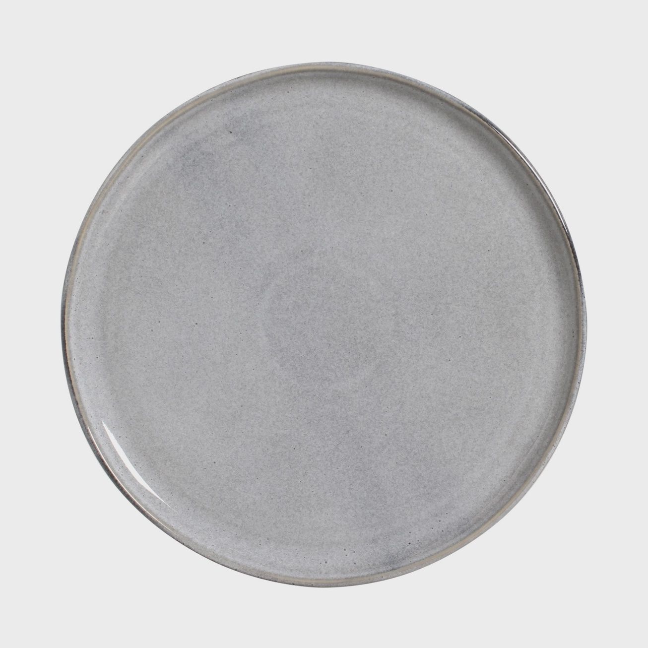 Bio Stoneware Dessert Plate, Color: Dust