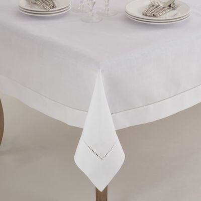 Tablecloth with Hemstitched Border