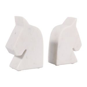6" Horsehead Bookends