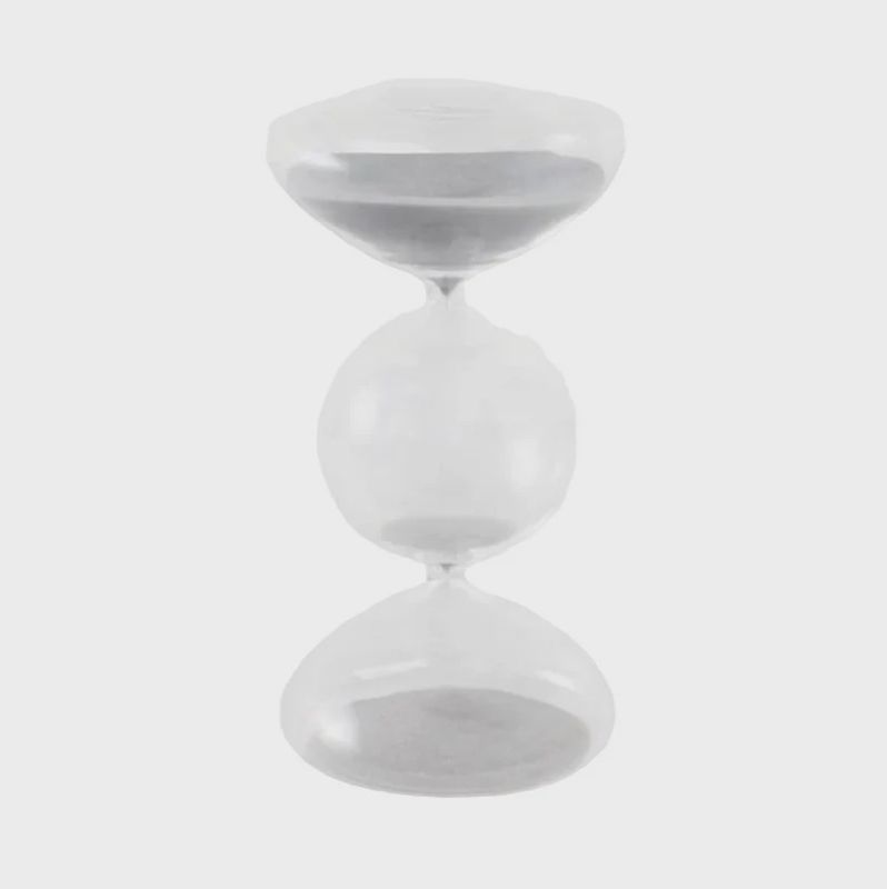 Glass Large Bubble Sandtimer