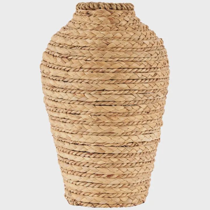 Brown Seagrass Vase