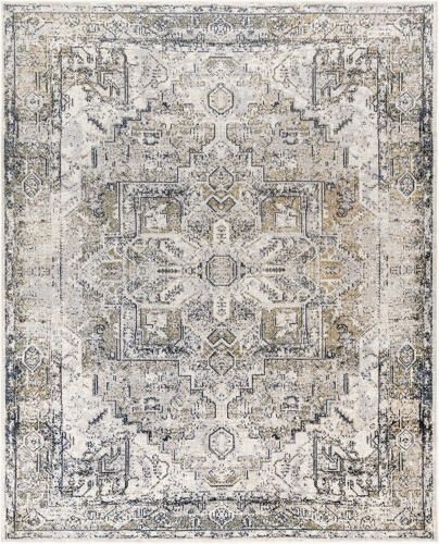 Lillian Machine Washable Rug, Gray