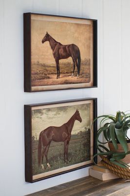 Horse Prints, Set of 2