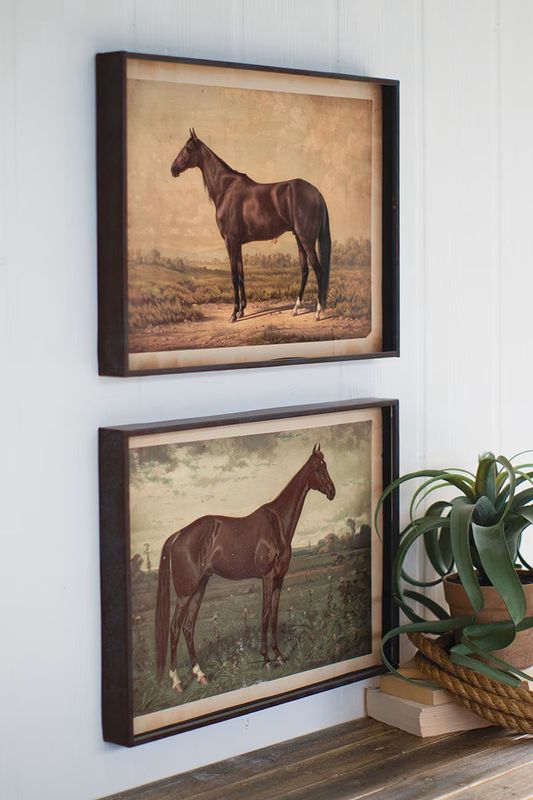 Horse Prints, Set of 2