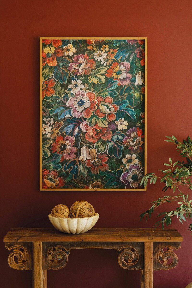Paper Floral Print