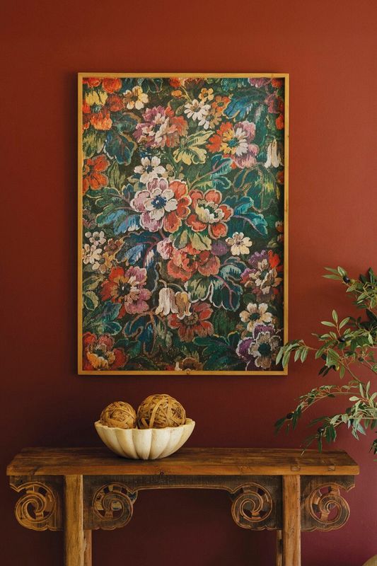Paper Floral Print