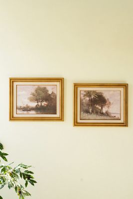 Framed Landscape, Set of 2