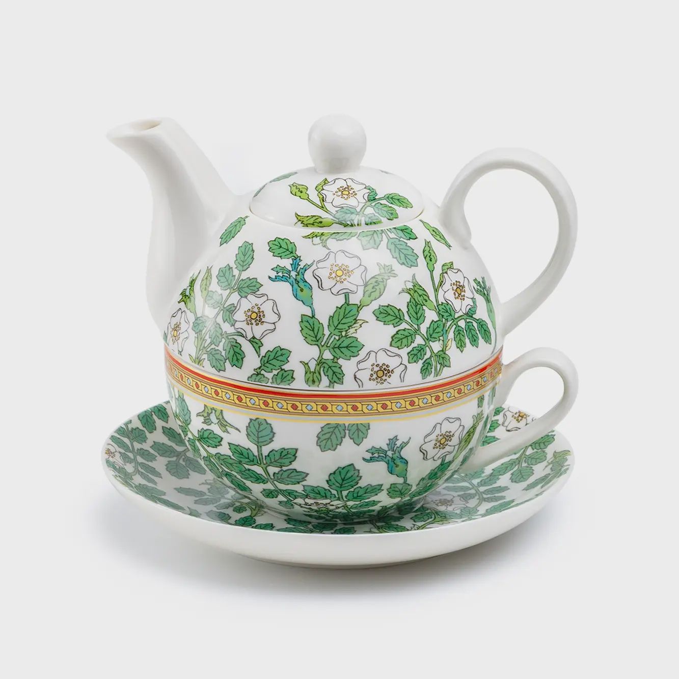 Fine Porcelain Tea for One Set