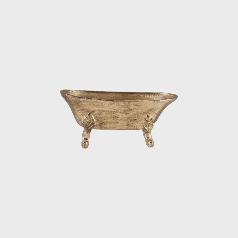 Gold Bathtub Dish