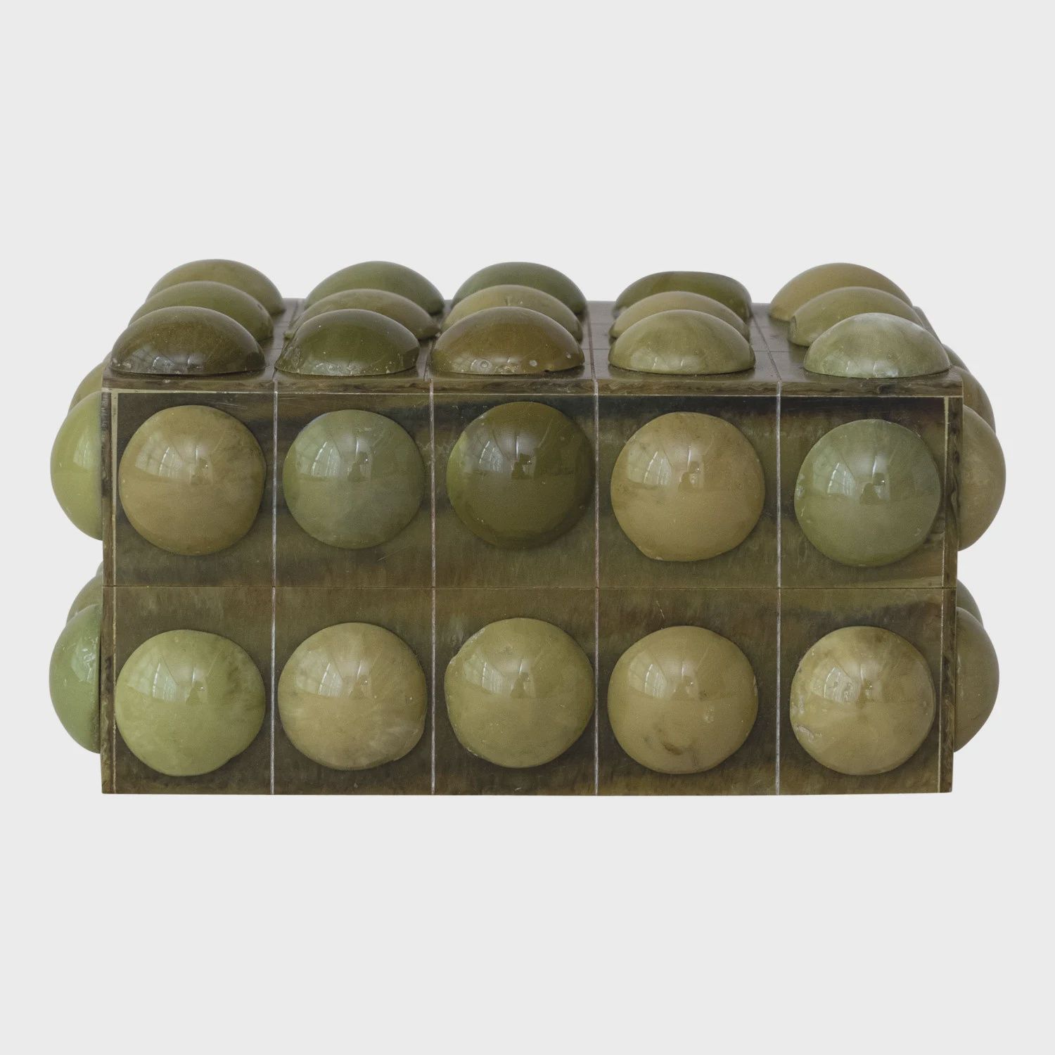Green Resin Bobbin Box