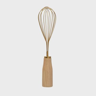 Rubber Wood Handled Whisk