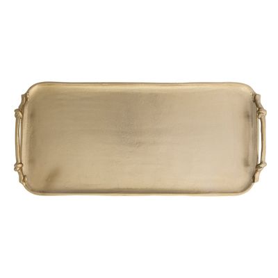 Gold Tray with Handles