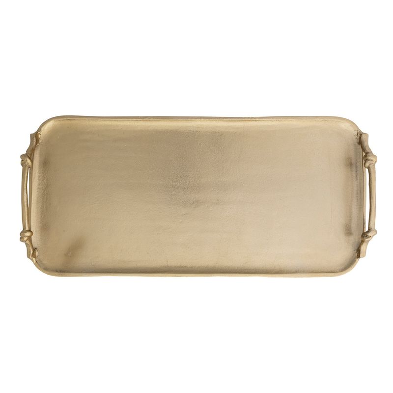 Gold Tray with Handles