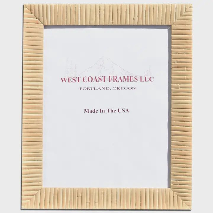 Picture Frames, Style: Natural Rattan