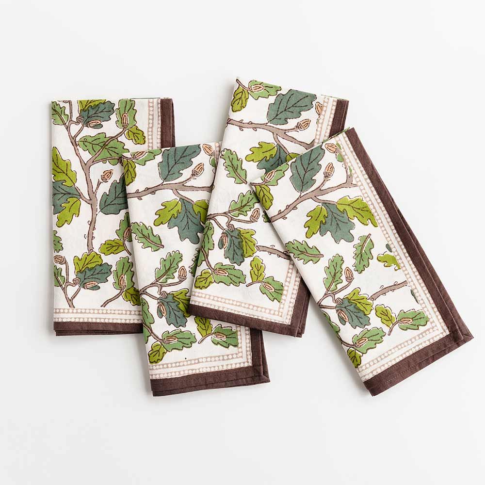 Maple Acorn Napkins