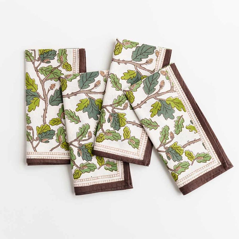 Maple Acorn Napkins