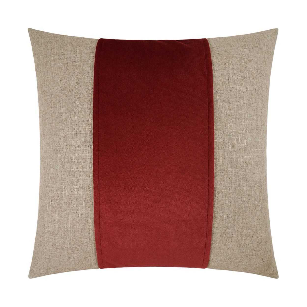 Throw Pillow- Jefferson Band, Sangria