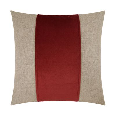 Throw Pillow- Jefferson Band, Sangria