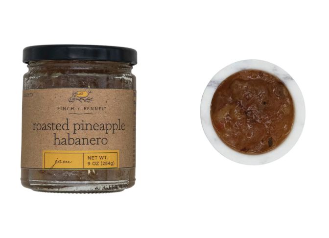 Roasted Pineapple Habanero Jelly
