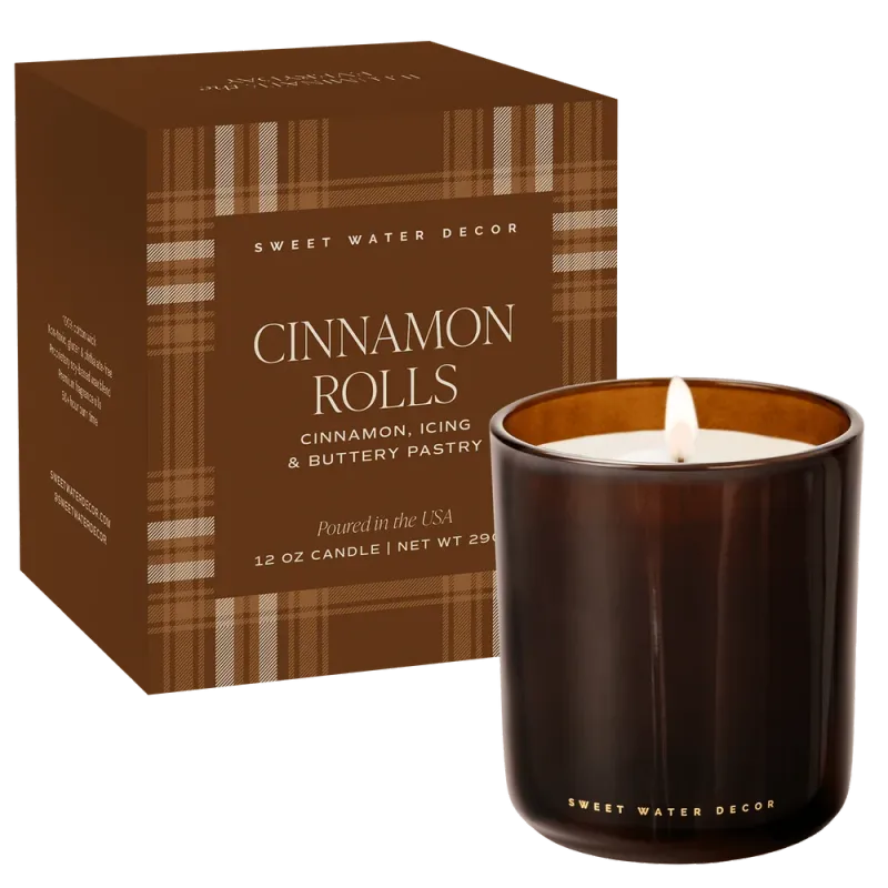 Cinnamon Roll Candle
