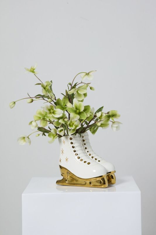 Ice Skate Planter