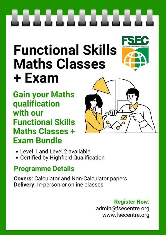 Functional Skills Maths & Exam