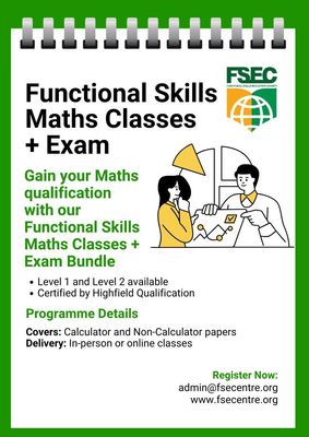 Functional Skills Maths & Exam