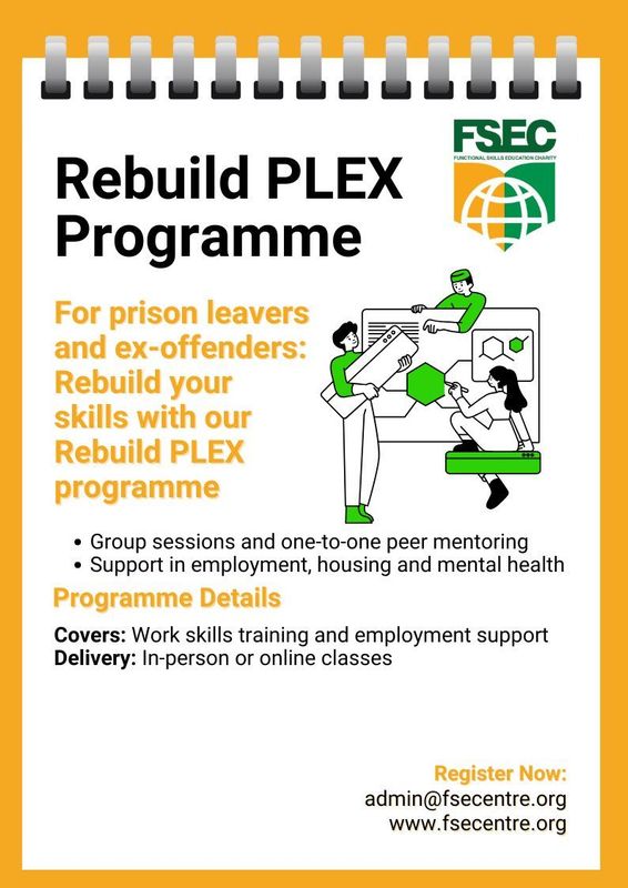 Rebuild - Prison leavers & Ex- Offender (PLEX)