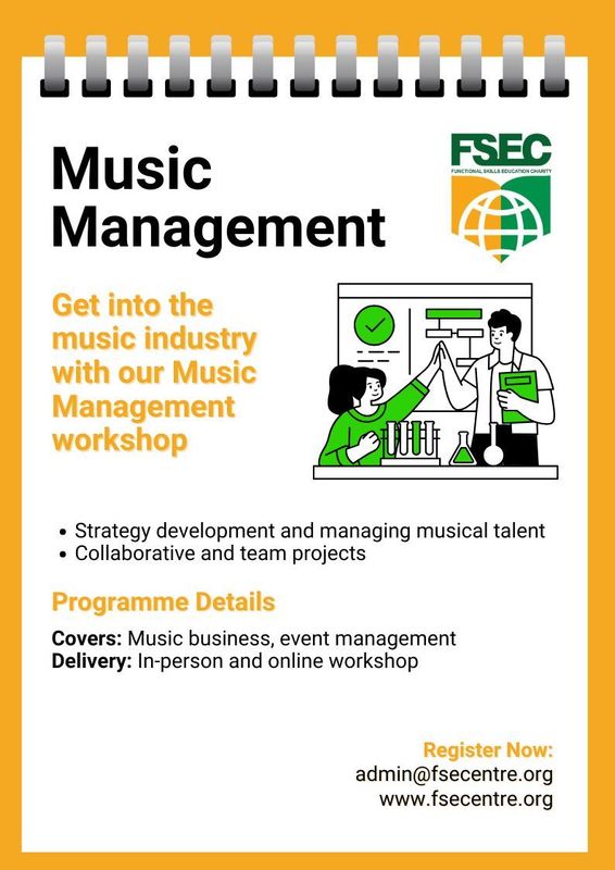 Music Management Workshop