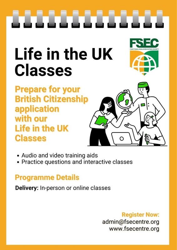 Life in the UK Classes