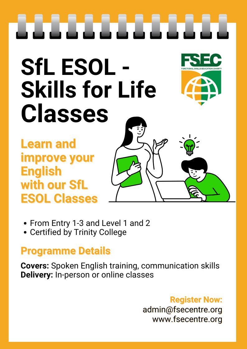SfL - ESOL Skills for Life