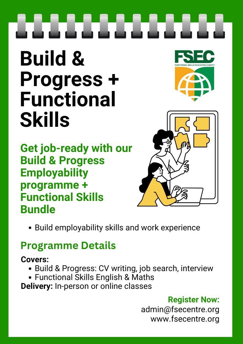 Employability, Functional Skills English & Maths
