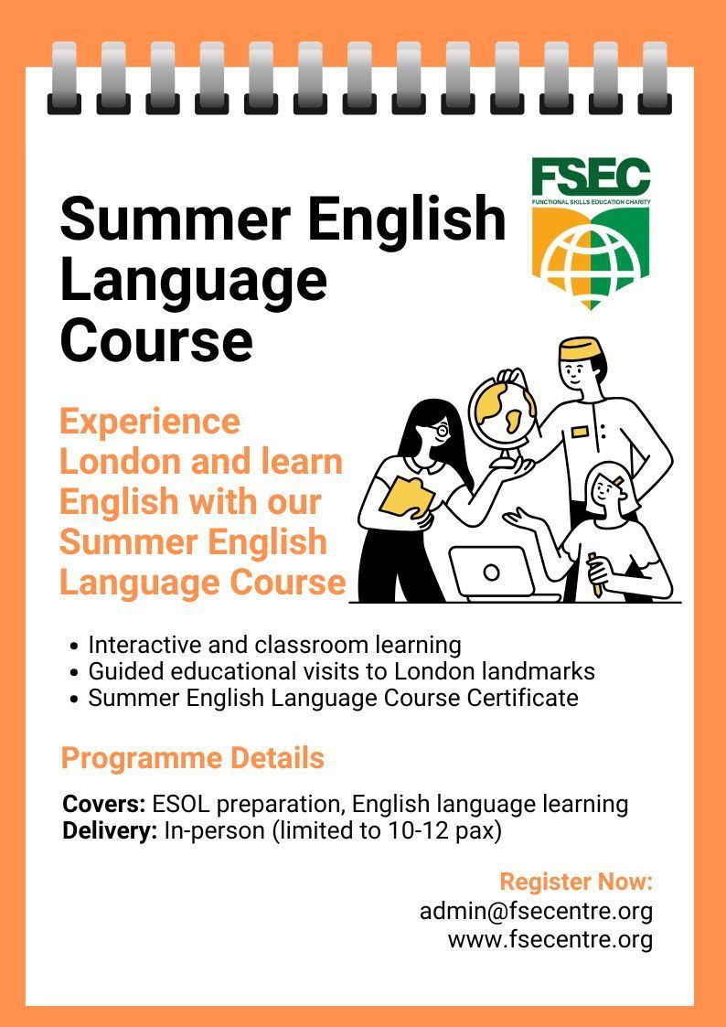 Summer English Language Course