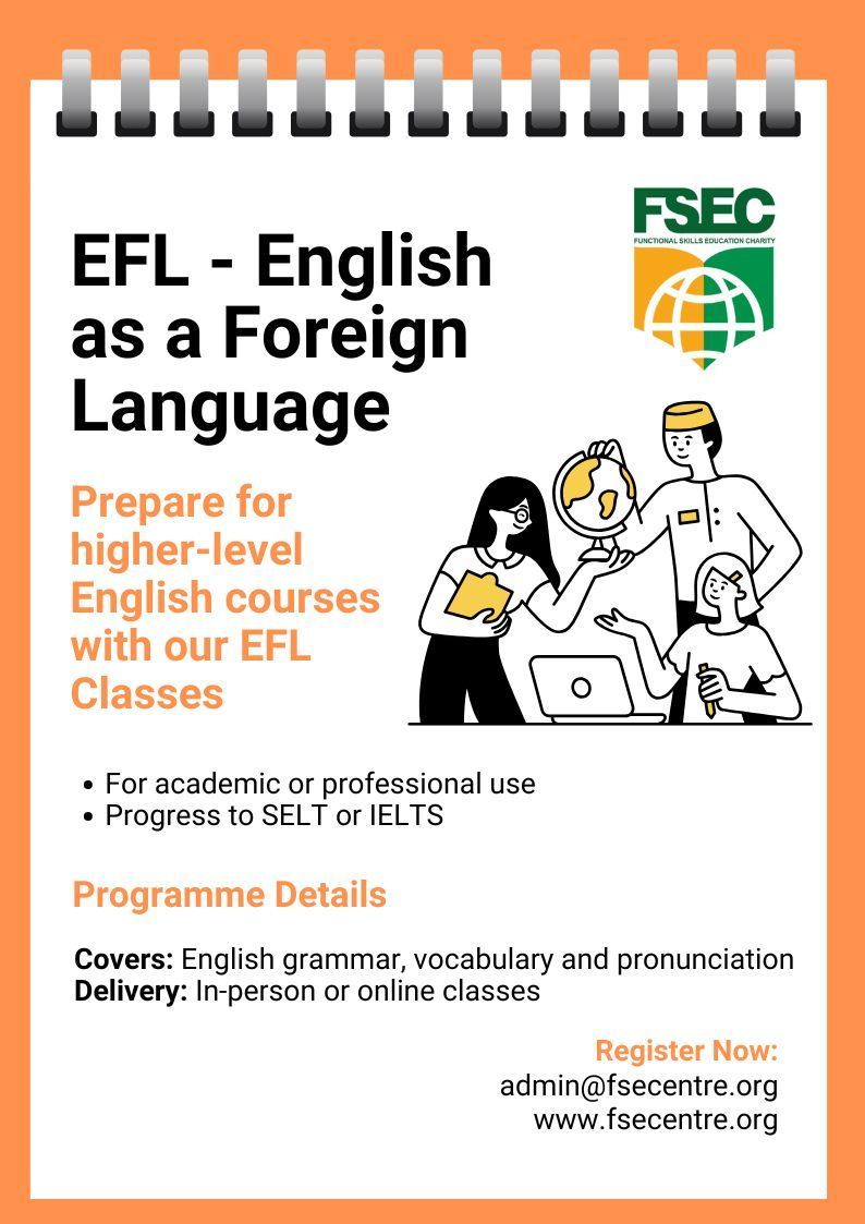 EFL - English as a Foreign Language