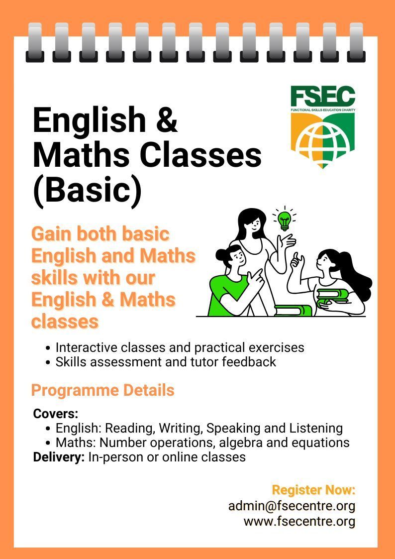 English & Maths Classes